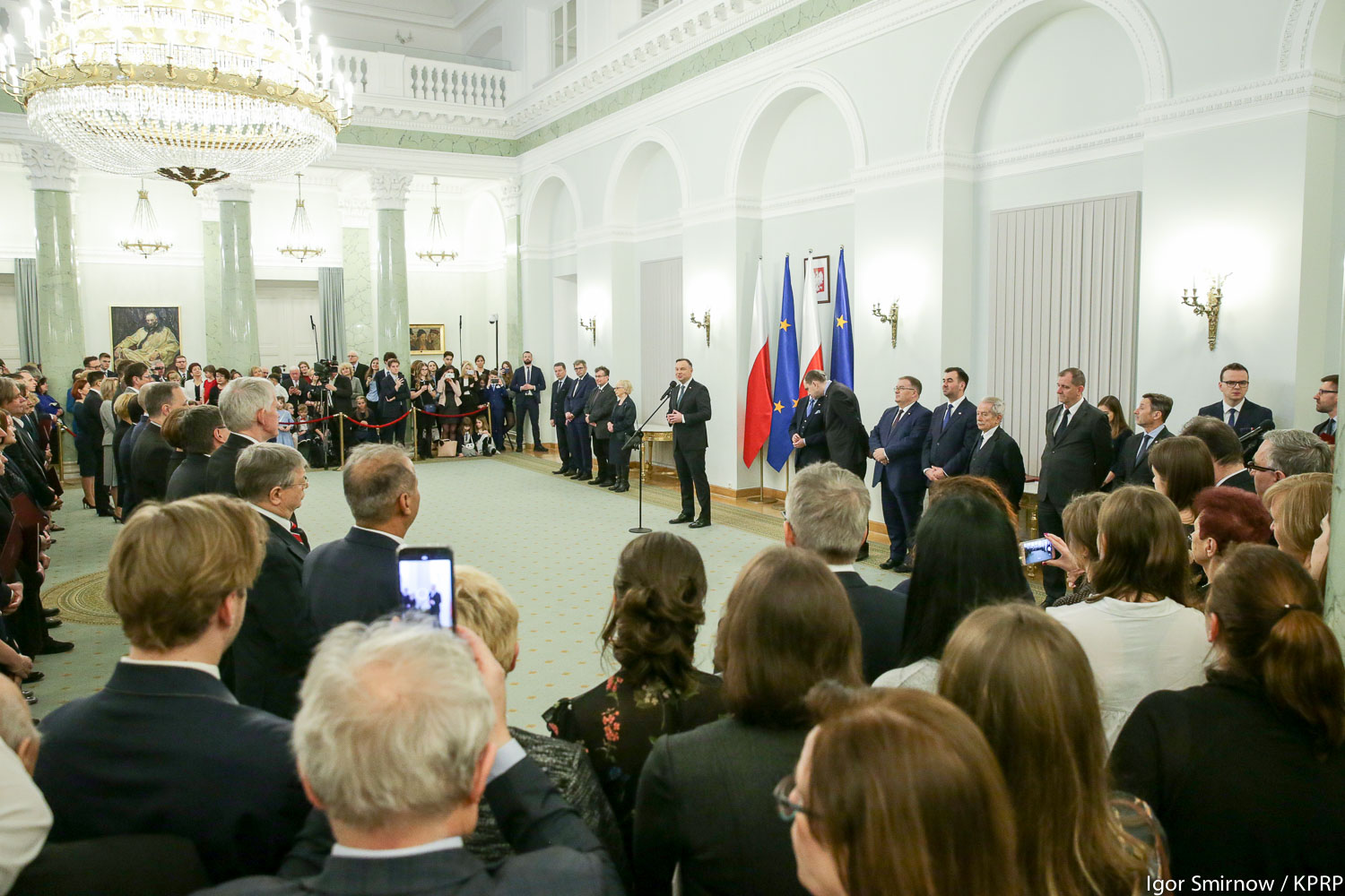 Uroczystość w Pałacu Prezydenckim