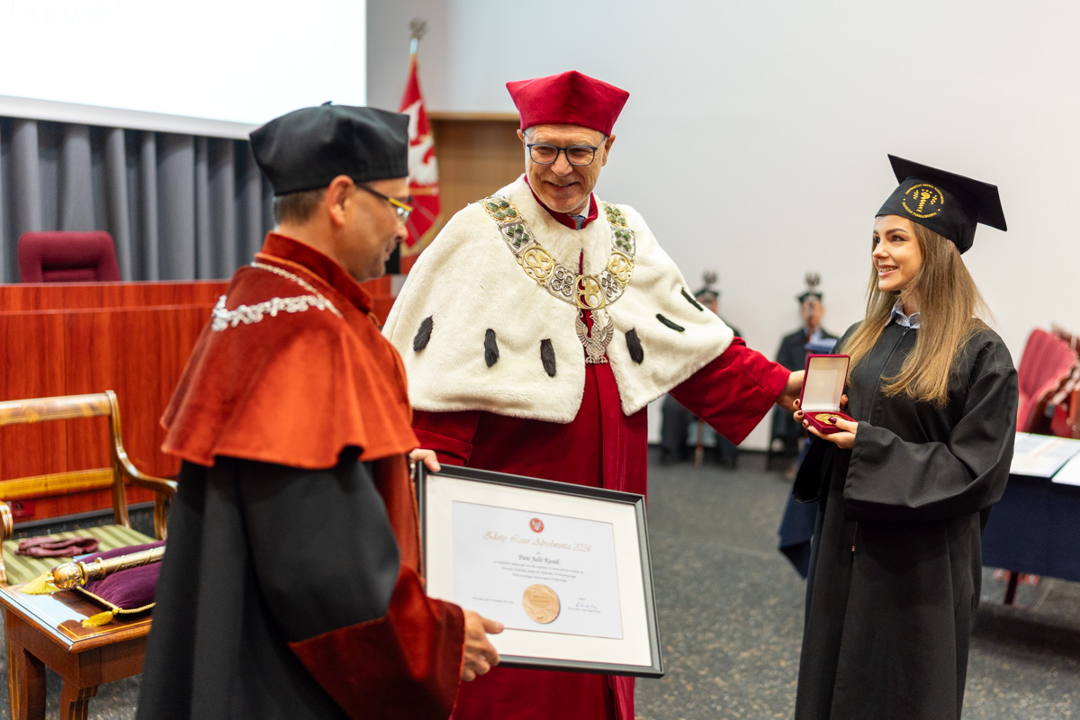 Medical analytics graduates received their diplomas