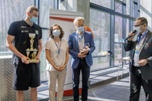 Olympian Konrad Czerniak wins the Medical University of Warsaw Rector's Cup