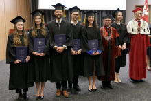 “I believe there are many exciting challenges and opportunities ahead.” Graduation Ceremony of pharmacy graduates 