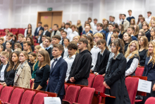 Studenci pierwszego roku WLS  uroczyście przyjęci do akademickiej społeczności