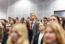 Studenci pierwszego roku WLS  uroczyście przyjęci do akademickiej społeczności