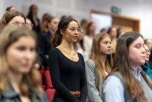 Studenci pierwszego roku WLS  uroczyście przyjęci do akademickiej społeczności