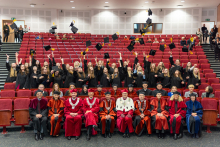 Medical analytics graduates received their diplomas