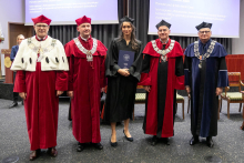 Diplomas for newly appointed doctors and postdoctoral students