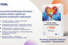 Okładka publikacji medycznej zatytułowanej „Choroby układu sercowo-naczyniowego u dzieci”, pod redakcją naukową prof. dr hab. n. med. Bożeny Werner. Na grafice widnieją hasła promujące zawartość książki, m.in. „Nowoczesna kardiologia dziecięca – aktualna wiedza, najnowsze zalecenia towarzystw naukowych”, „Od teorii do praktyki”, „Kompleksowe opracowanie”, „Praktyczna pomoc”, „Społeczny wymiar kardiologii” oraz „Ekspercka wiedza”. 