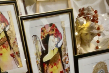 Pictures with painted angels