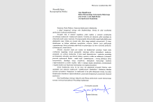 List od Marszałka Sejmu RP z okazji inauguracji roku akademickiego 2025/2026