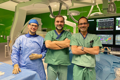 Poland's first use of intracardiac echocardiography in a pediatric ablation procedure