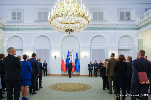 Prezydent wręczył nominacje profesorskie